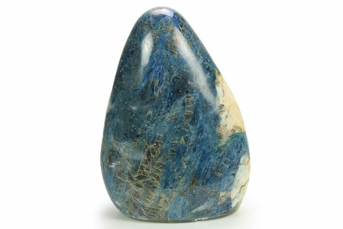 Polished, Free-Standing Dumortierite With Quartz - Madagascar #297158